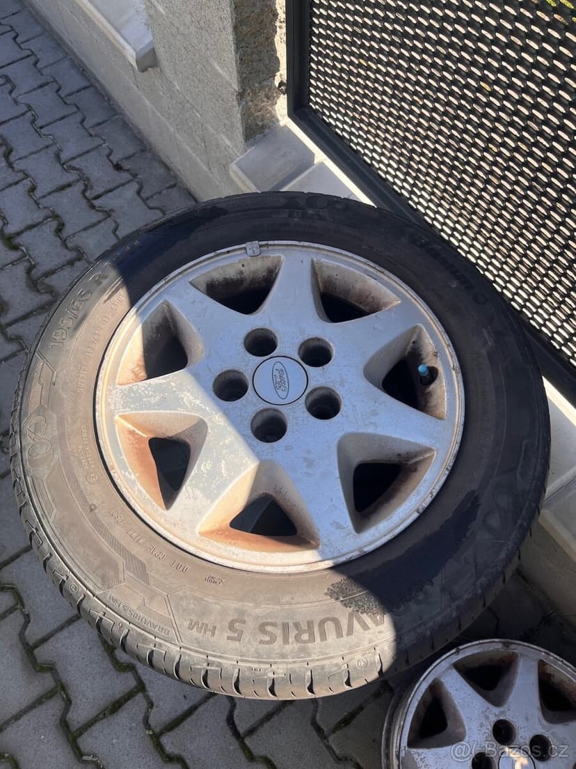 Alu Ford Sierra R15 5x112 6J ET38 střed 63,3 mm