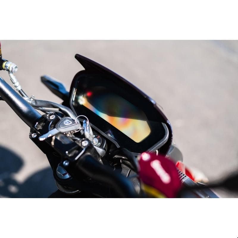 Elektrická motorka Leramotors Lancaster 3000W, černá