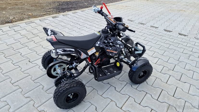 Dětská dvoutaktní čtyřkolka ATV Repti Nitro 49ccm zelená