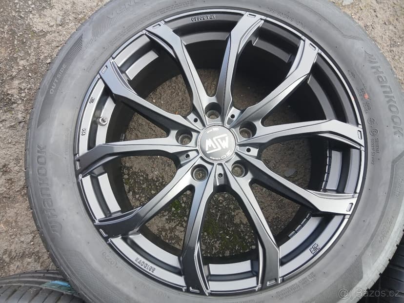 P- Sada ALU kol MSW 255/55R19 letní