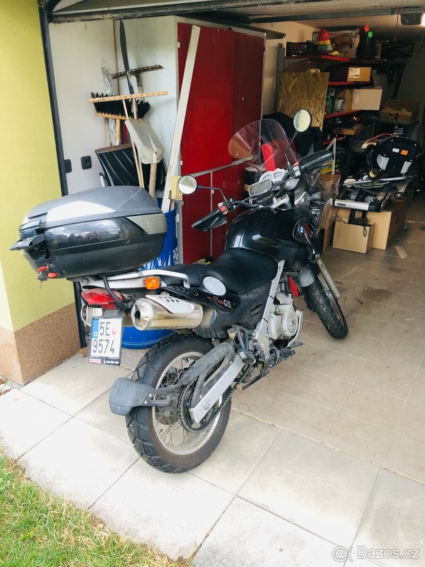 Prodám BMW 650GS, černá