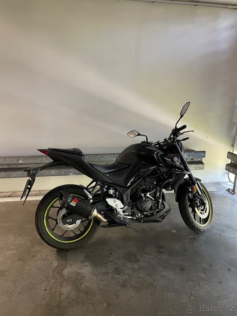 Prodám YAMAHA MT-03, rok výroby 2021, 31 kW (A2)
