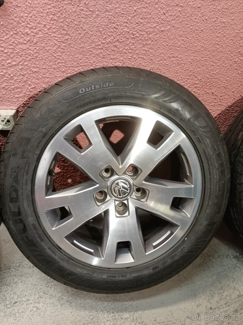 Originál disky VW T5 / Amarok- Atacama 17" 5x120