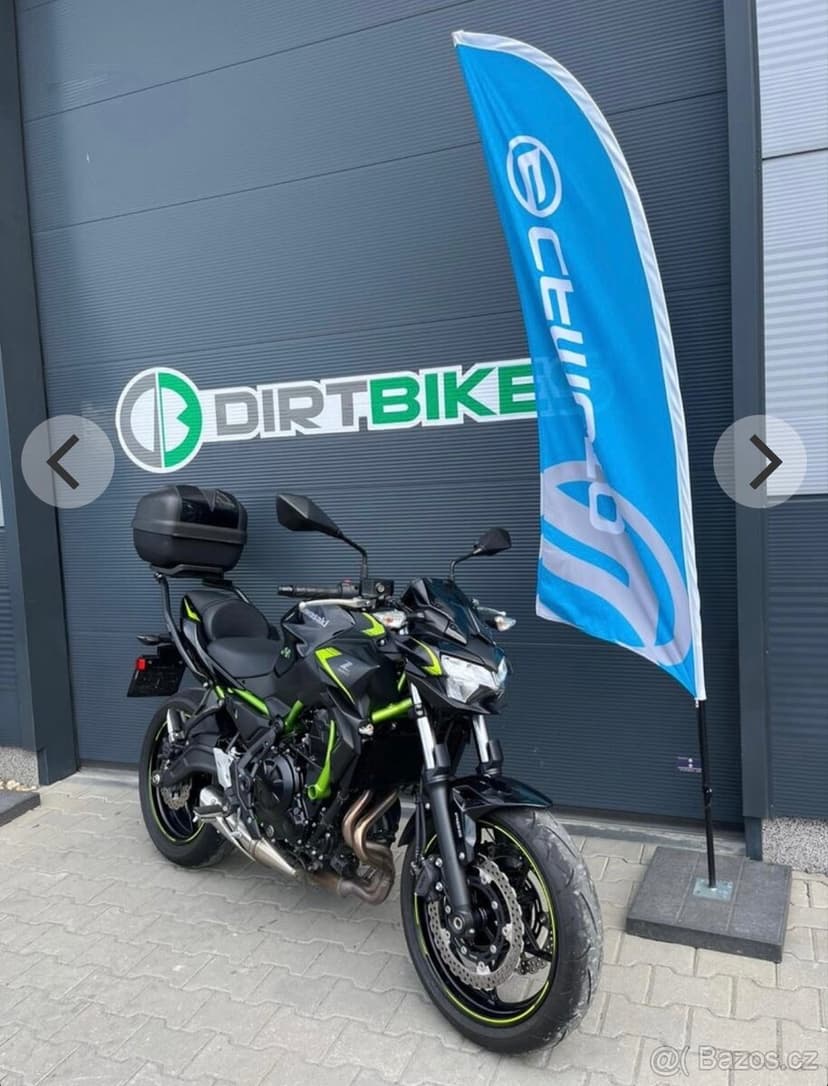 Kawasaki z650 - r.v. 2022, 6500 km
