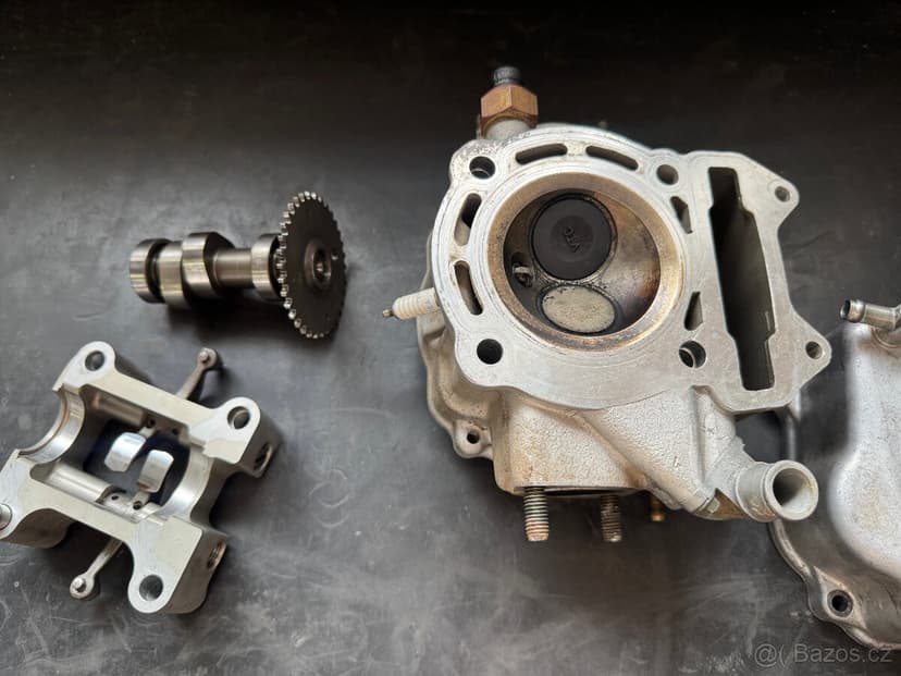 Access Max 250 motor, válec, píst, hlava