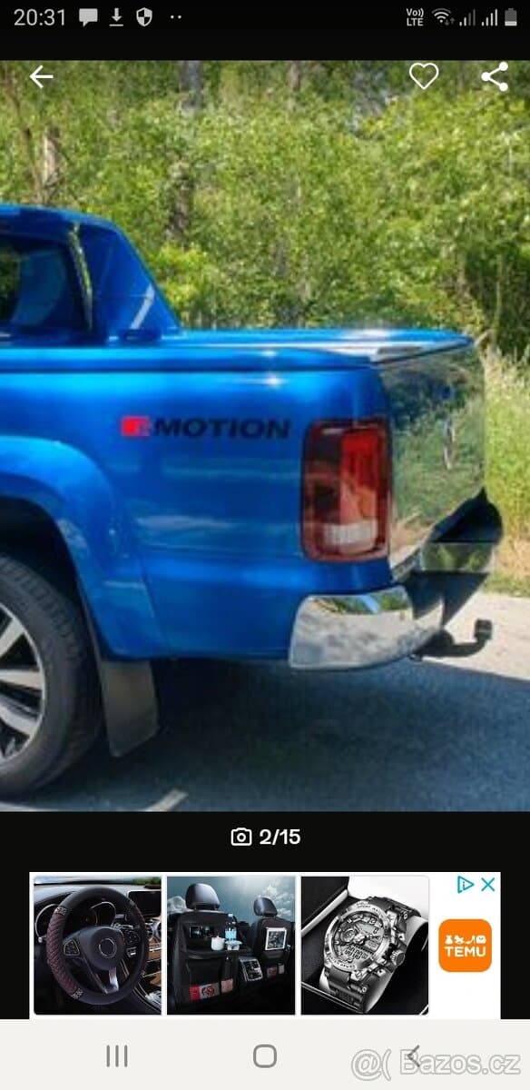 Samolepky nálepky 4 motion VW Amarok