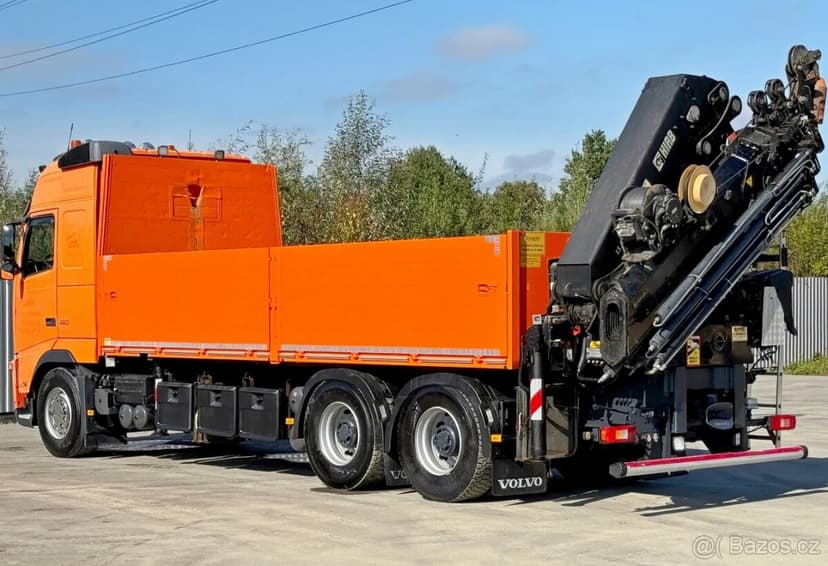 Volvo FH 460 - 6x4 - Valník + HR-HIAB 377 E-7 HIPRO