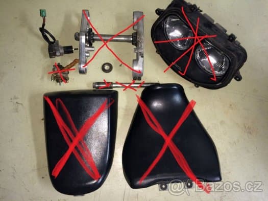 Suzuki GSXR750W díly 92-95