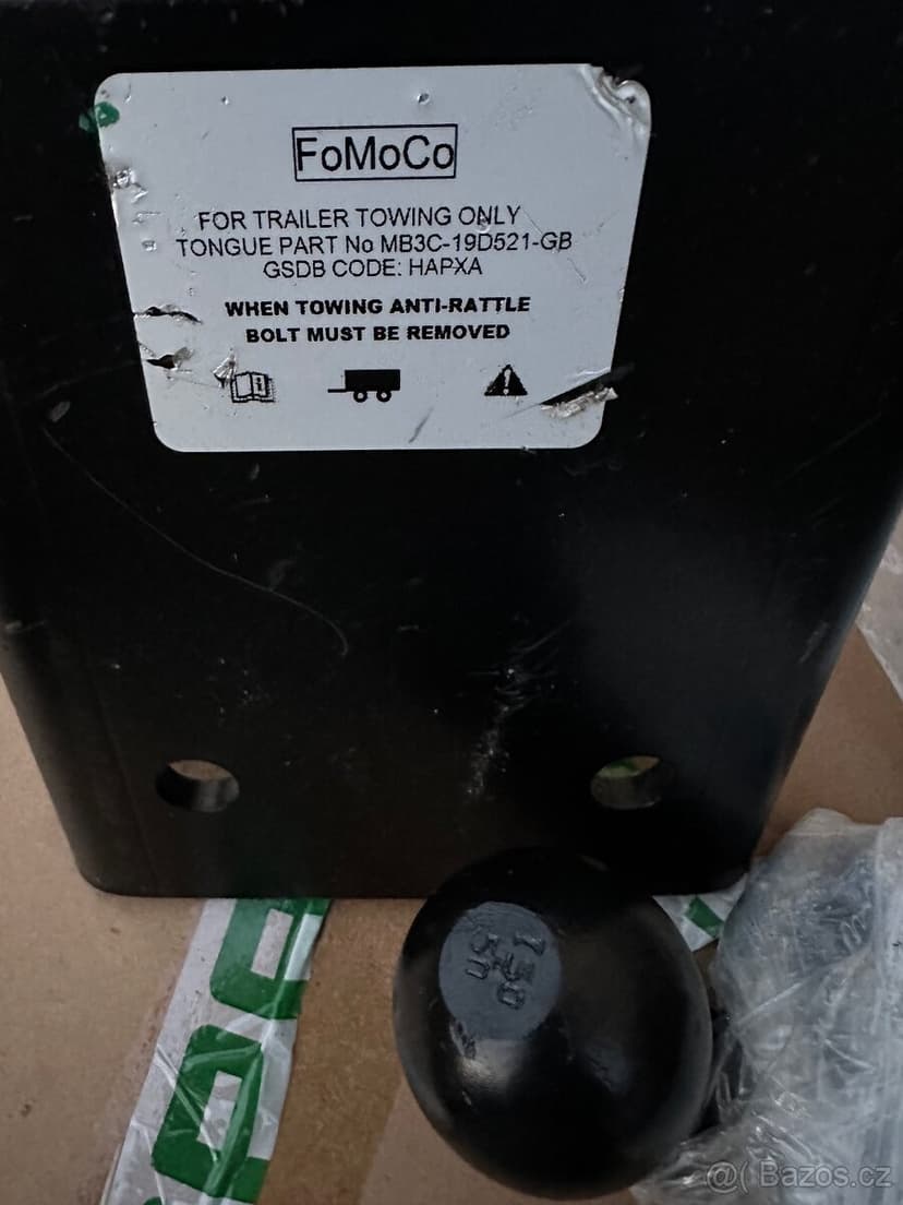 Prodám nový originál Hak - tažné rv. 2023/24 Ford/ amarok