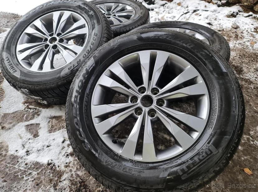 zimní Alu kola Mercedes X-Class W470 – 18" originál sada Pr