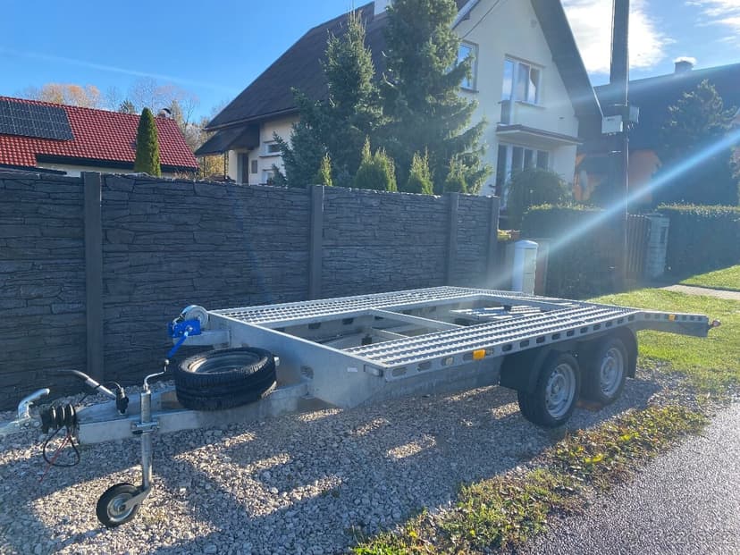 Přívěsný vozík, autopřepravník 410x200 2700kg