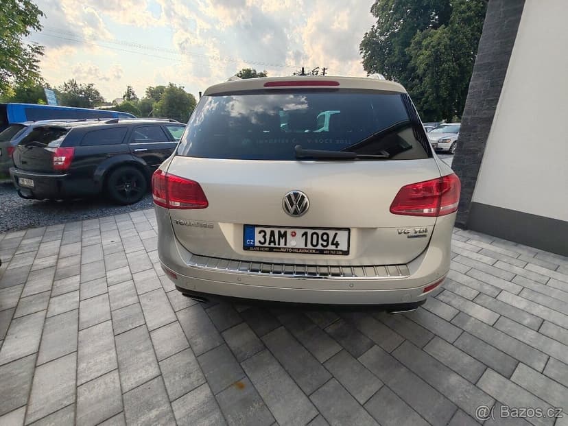 VW Touareg 3.0Tdi V6 180kW BLUEMOTION 2012 tažné 3,5t