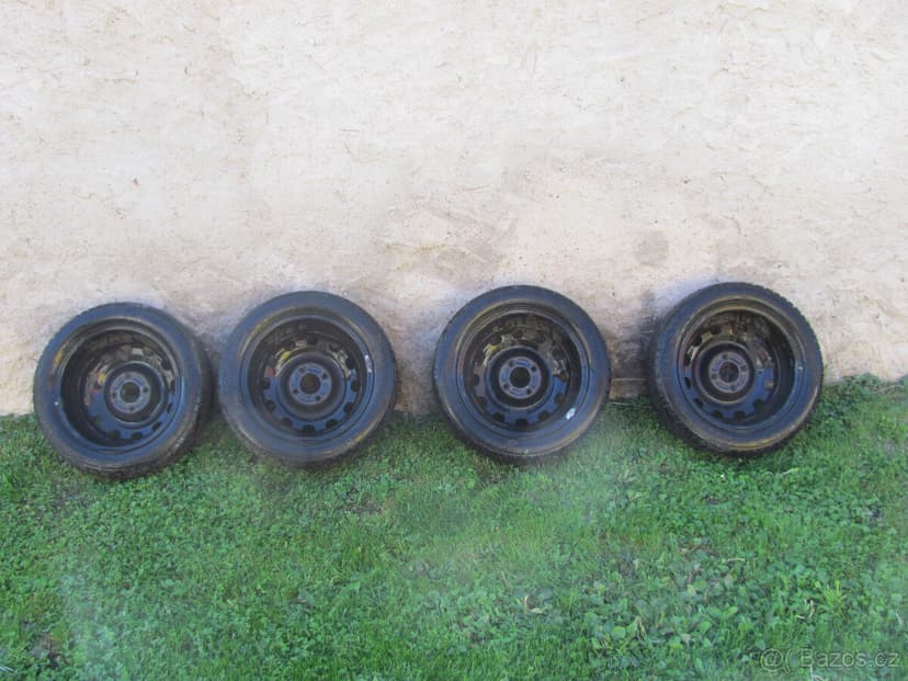ZIMNÍ PLECHOVÁ KOLA 15" - 4x108 - 195/50/R15