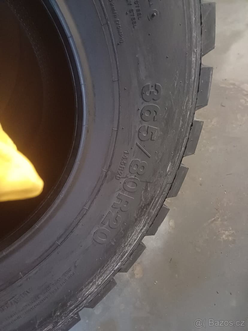 Pneu Unimog 365/85R20, Michelin XZL cena za sadu