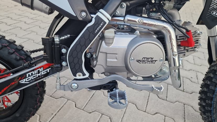 Pitbike MiniRocket Dorado DK90 12/10 Automat, el startér, se