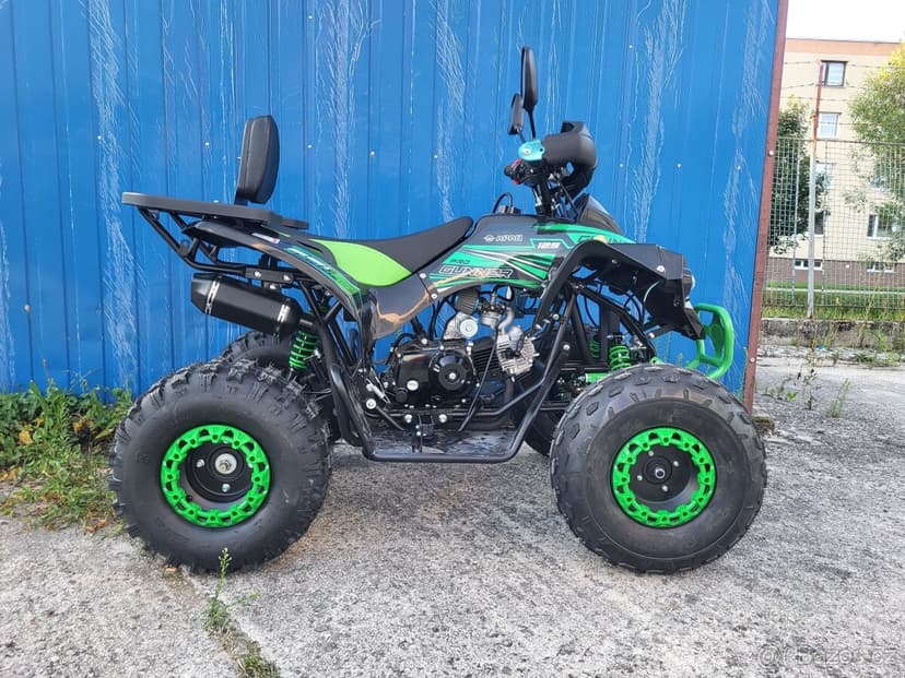 Čtyřkolka APAQ GUNER 125cc 8" 3+1 zelená