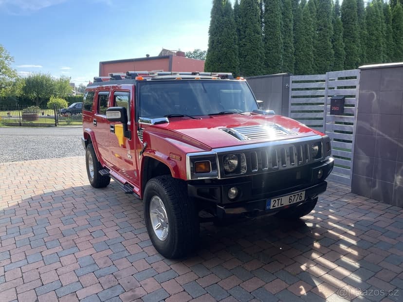 Hummer H2 6.0 V8 Red Victory Limited edition
