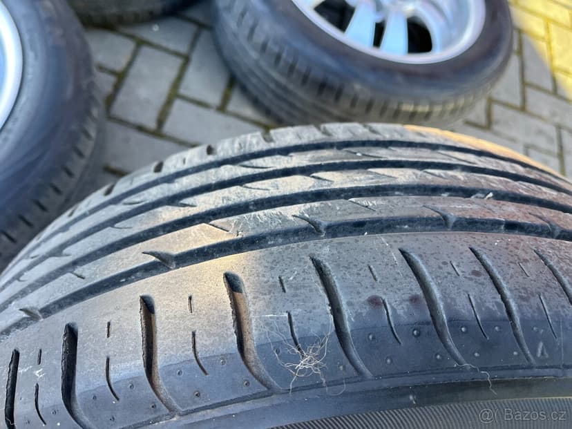 4x alu disky 5x120 R16, letní pneu