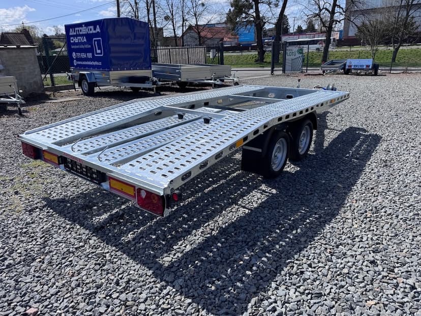 Přívěsný vozík,autopřepravník 410x195cm,2700kg,VDI2700