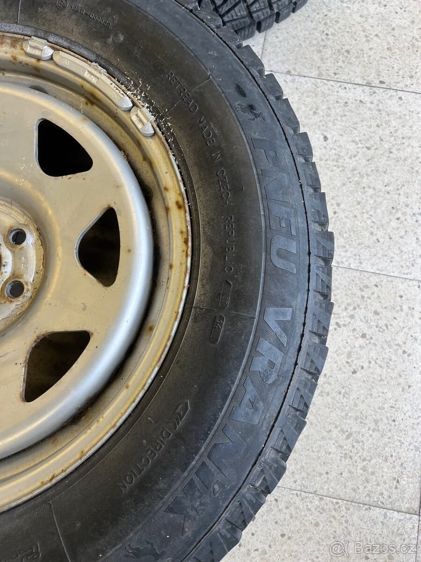 Kompletní zimní kola 7x17 Nissan Navara