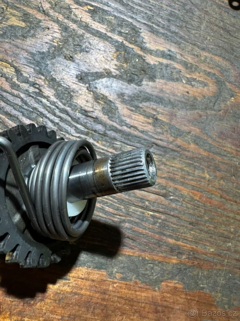 hřídel startovací páky startovací mechanismus suzuki rm 125