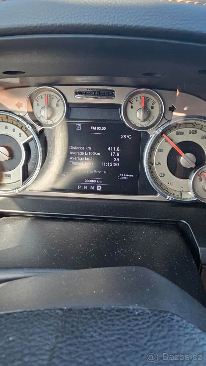 Ram 1500, Longhorn, 2016, odpočet DPH