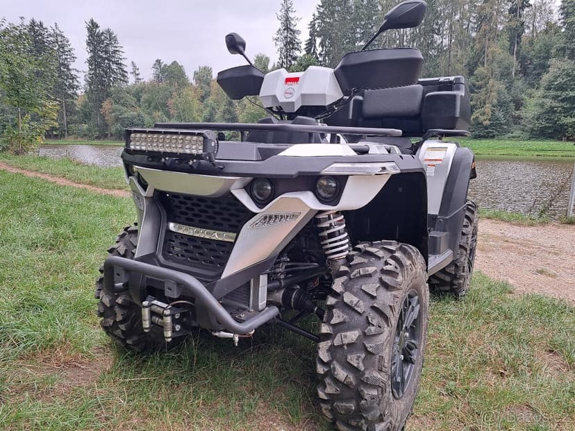 Čtyřkolka Linhai M550L, čerstvě po STK