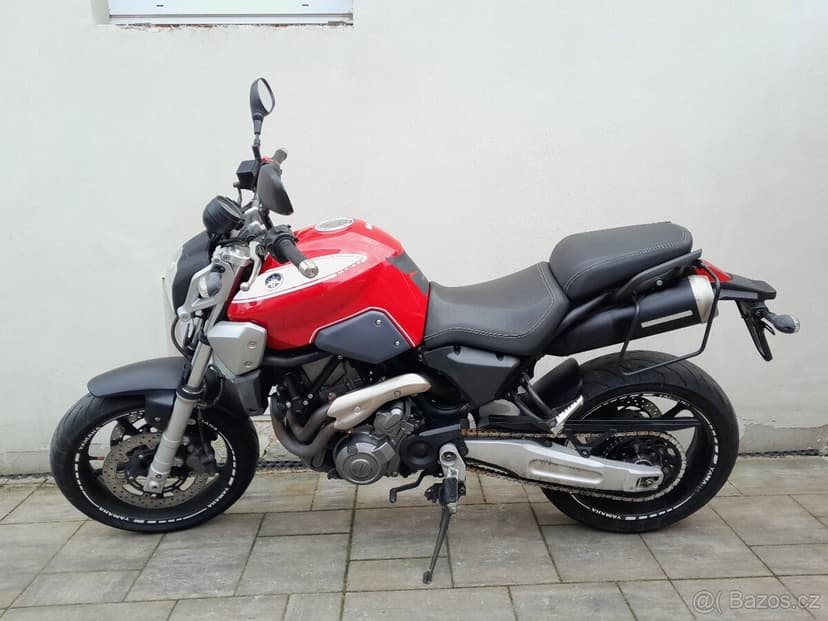 AKCE Yamaha MT-03 660, 2008, moc pěkný stav