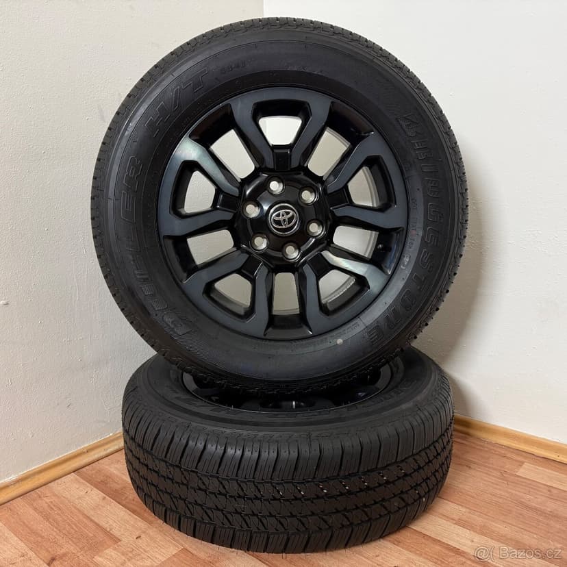 TOYOTA HILUX 6x139,7 R18 ET30+LETNÍ 265/60R18 9mm