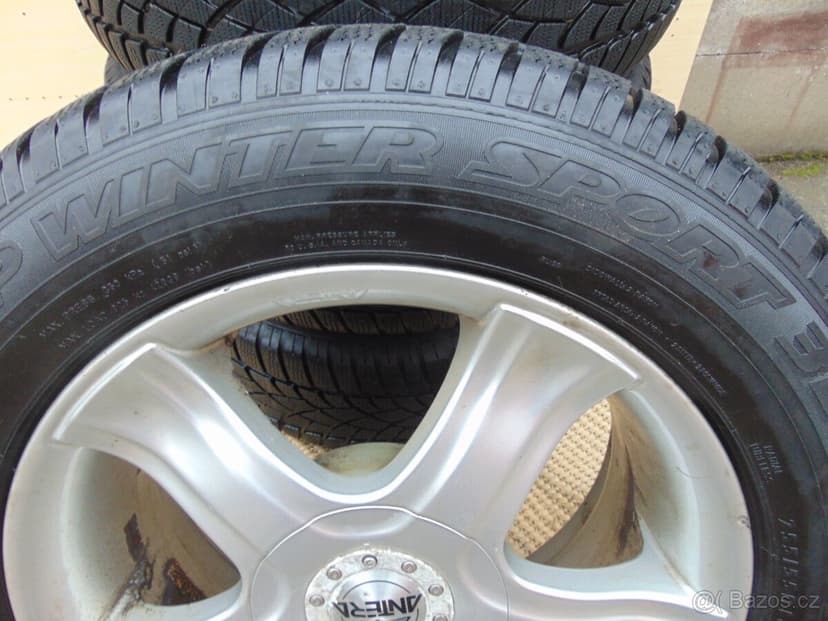 18" ALU KOLA  zimní pneumatiky 255/55 R18".