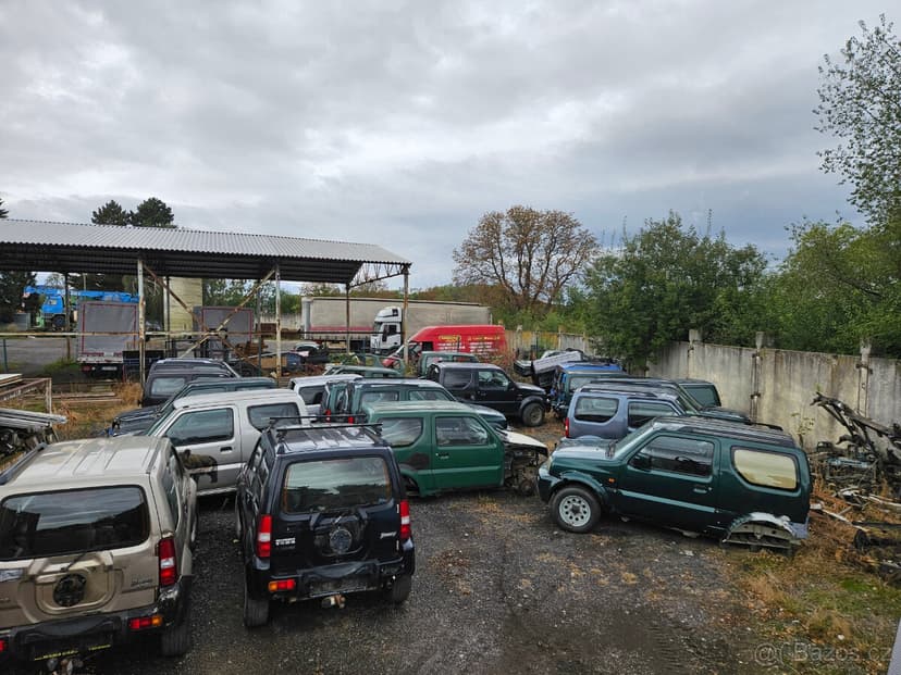 Suzuki Jimny - náhradní díly - vrakoviště - Slaný