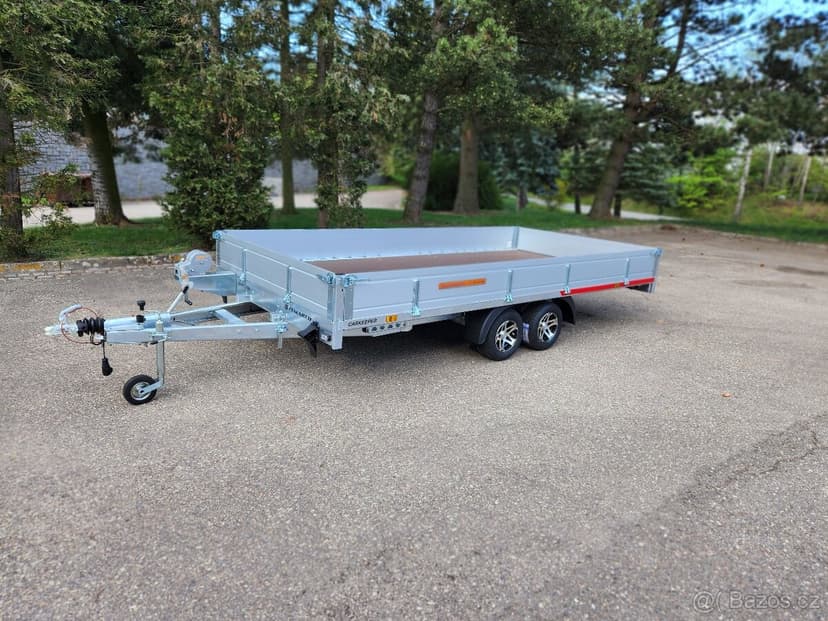 Univerzální sklopka s bočnicemi, 406x205cm, 2700/650kg, R10C