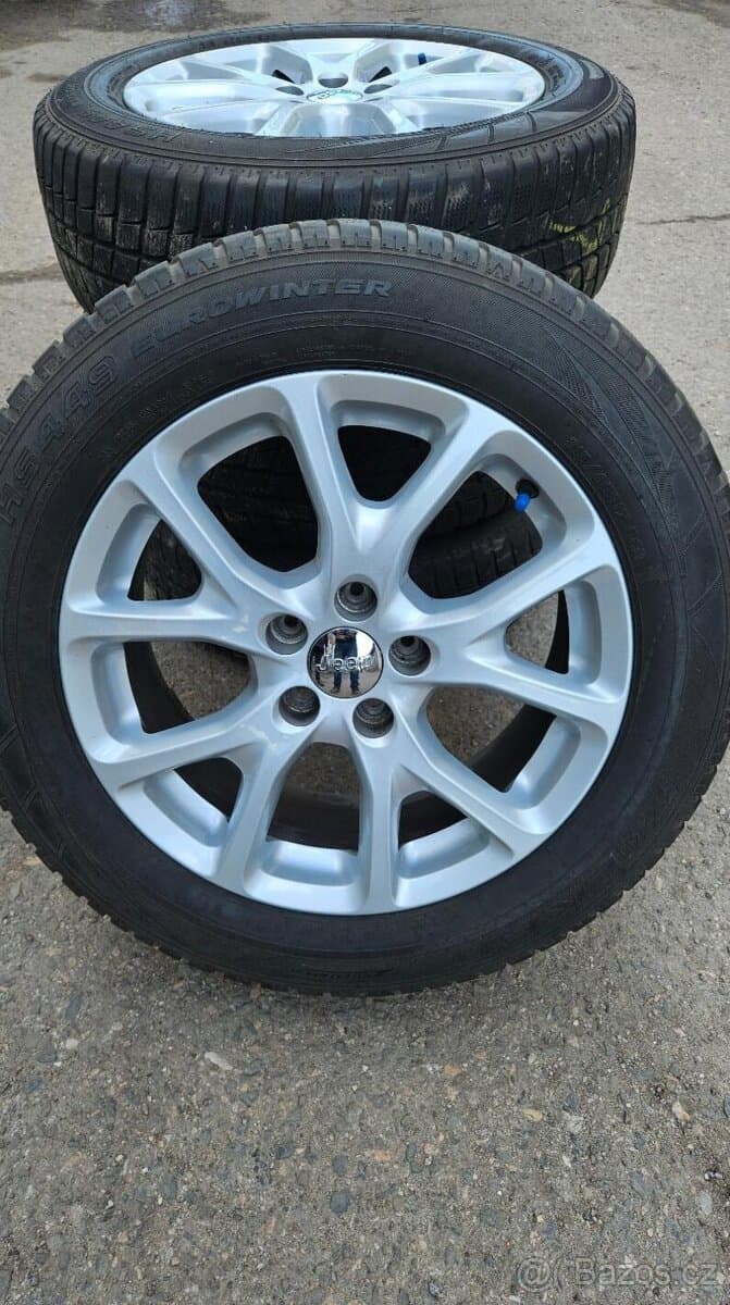 Originální ALU kola Jeep Cherokee, Compass R17 5x1