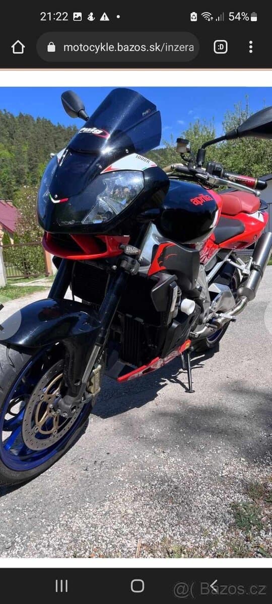 Aprilia tuono 1000r