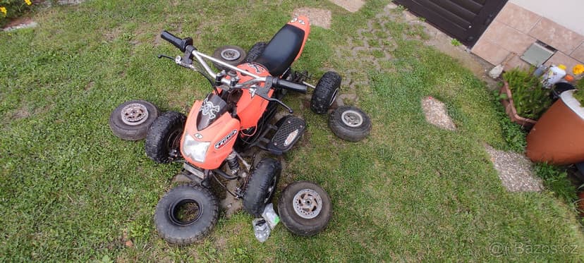 dětská elektro čtyřkolka