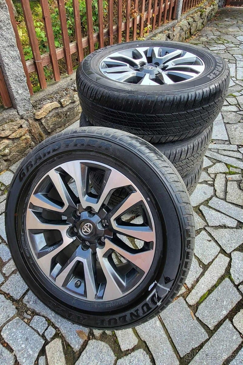 Originální alu kola 265/55 R19 Toyota Land Cruiser 150