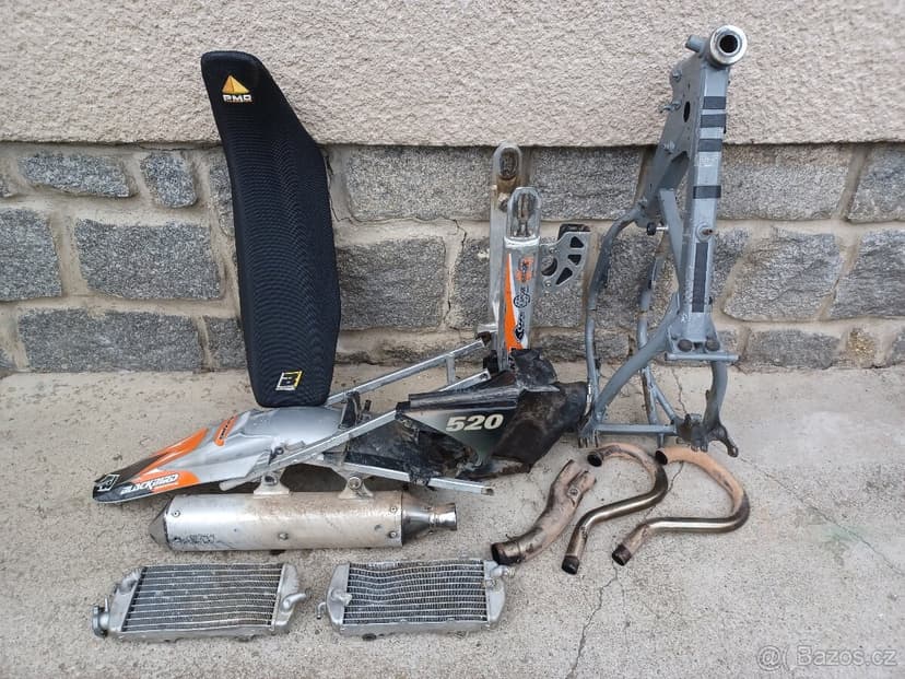 KTM EXC 520 RACING - NÁHRADNÍ DÍLY