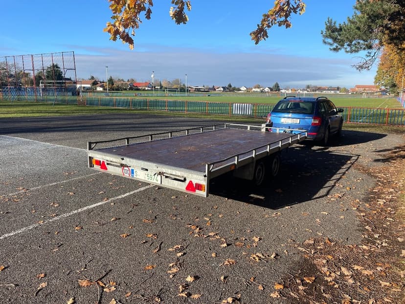 Univerzální podvalník SALLAS 2700 kg, 196x405 cm, sklopný