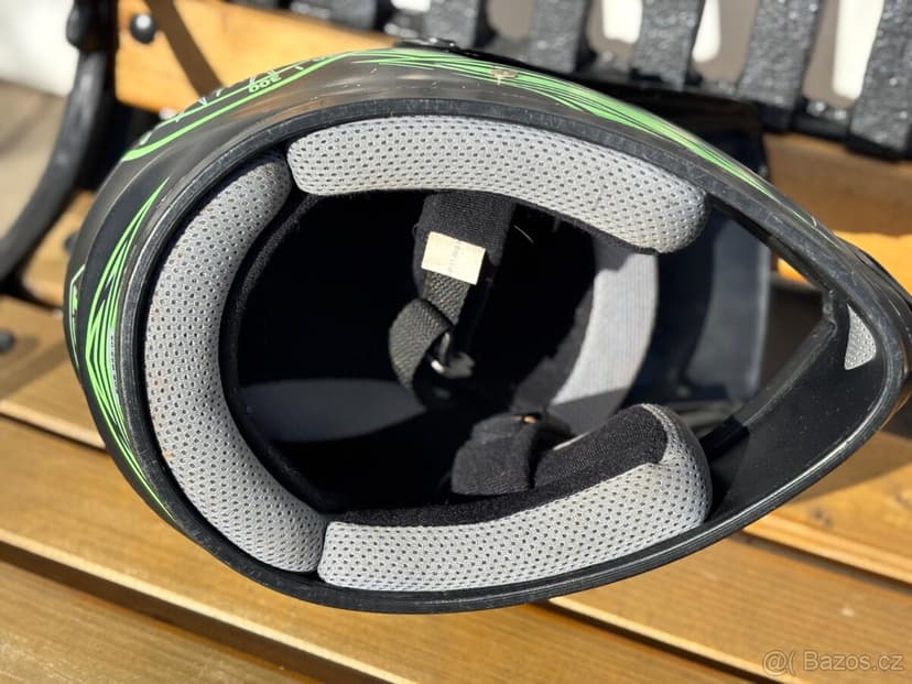 Moto přilba Tornado JST Enduro Junior + kalhoty SHIFT