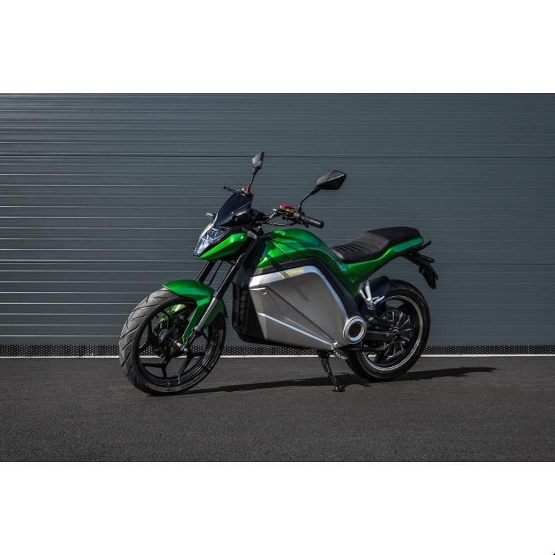 Elektrická motorka Leramotors Lancaster 3000W, zelená