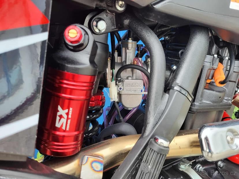 Enduro ASIX XT97 300cc vodník 21/18 červená