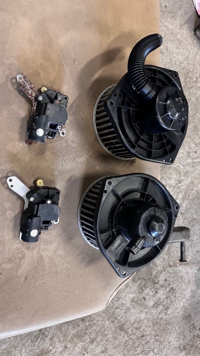 Nissan Patrol y61 díly topení a ventilace