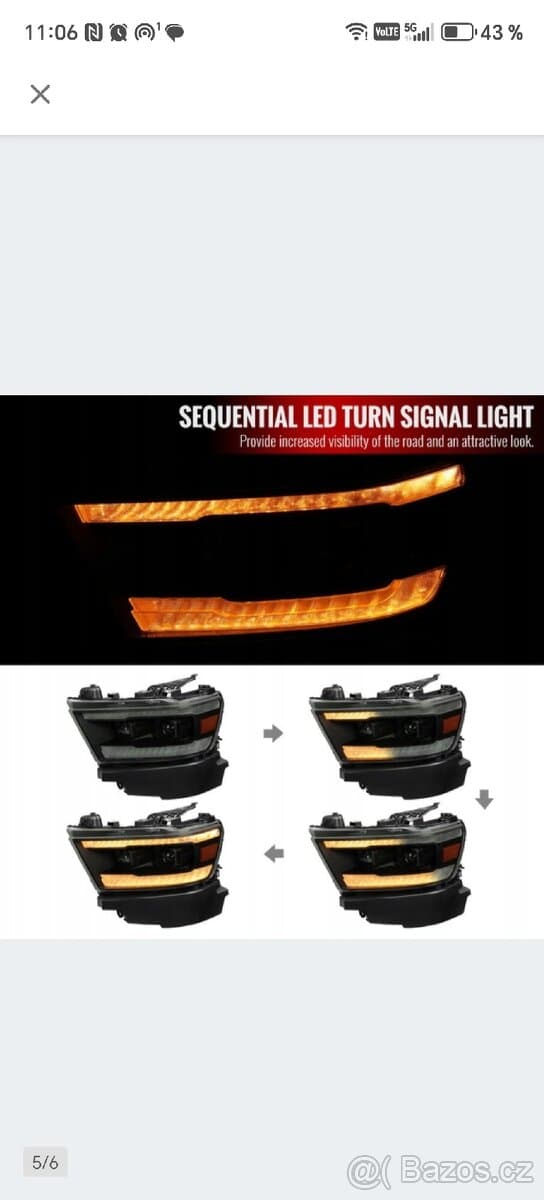 Světla Dynamic RAM 1500 DT