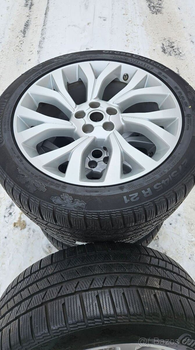 TOP ALU kola Land Rover 21" – 5×120, Continental 9