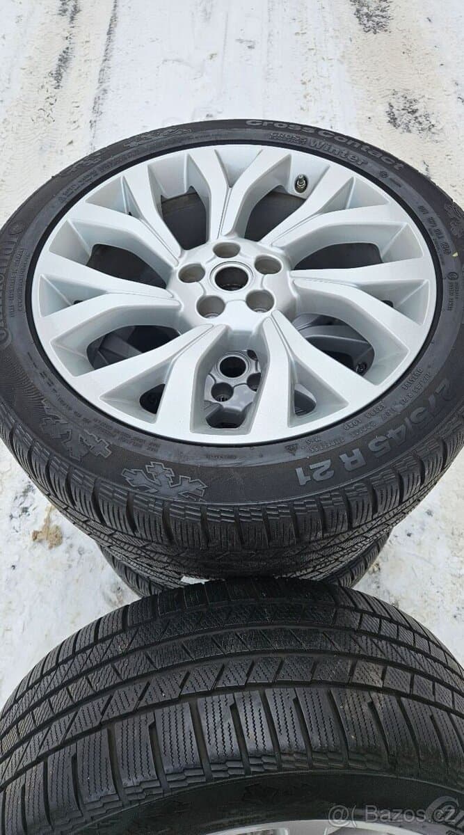 TOP ALU kola Land Rover 21" – 5×120, Continental 9