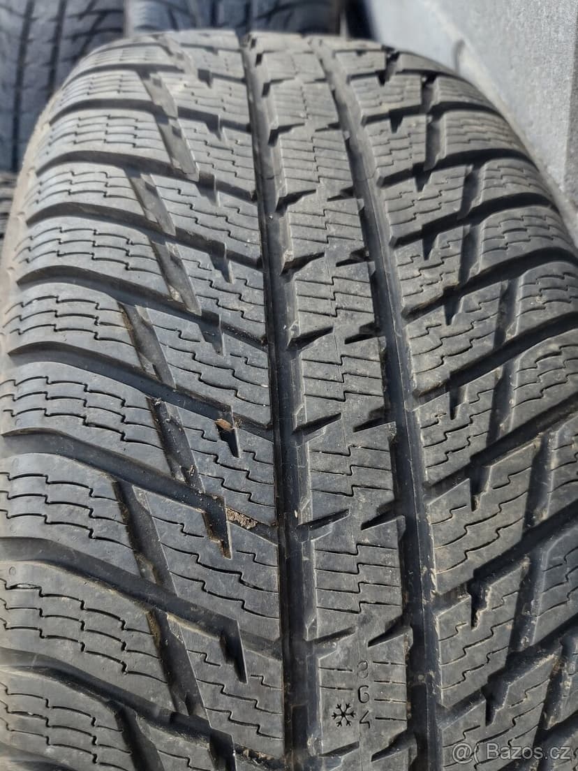 4ks 255/60 R18 Nokian WR II2H XL SUV3, M+S, Vzorek 7mm+