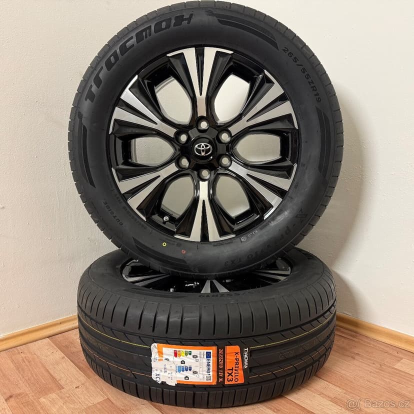 TOYOTA LC150 6x139,7 R19 ET25+TPMS+LETNÍ 265/55R19