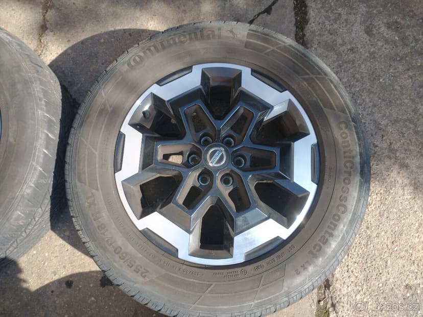 Prodam origo r18 alu na nissan navara 255/60 r18