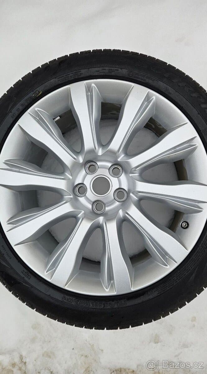 TOP ALU kola Land Rover 21" – 5×120, Pirelli 98 %