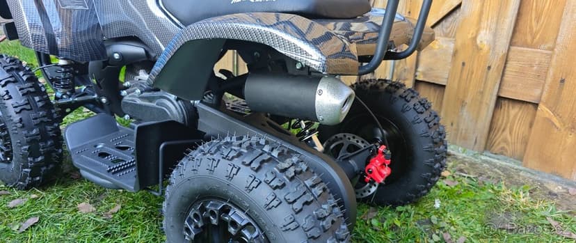 Nová dětská čtyřkolka 49ccm M-Hunter 6"kola Carbon